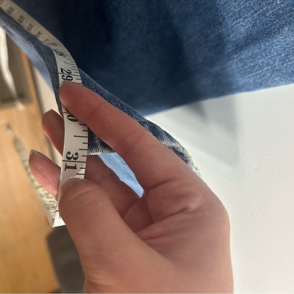 Vintage Calvin Klein High Waisted Mom Jeans Sz 12 90s Denim Women’s High Rise - Picture 2 of 8